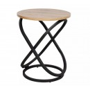 Стол журнальный SIGNAL EOS E дуб артизан/черный